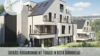 Expose Luxuriöse Neubauwohnungen mit Terrasse in bester Grünruhelage