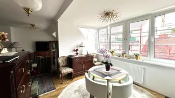 Expose Charmante Dachgeschoss-Maisonettenwohnung in der Barichgasse nahe Dannebergplatz - befristet (!)