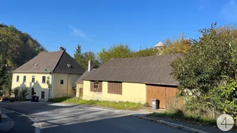 Expose Haus mit Schuppen und Wildkräutergarten