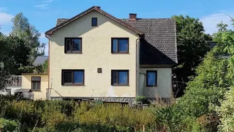 Expose Mietkauf möglich: Großes Haus in ruhiger Heidenreichsteiner Stadtlage