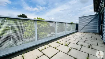 Expose 8 Minuten zur U2 - Dachgeschosswohnung - sonnige Terrasse - absolute Ruhelage - Lobau ums Eck