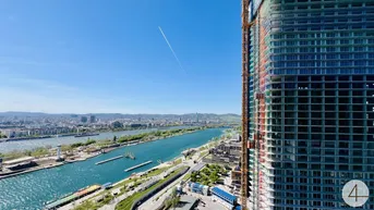 Expose Danubeflats | 26. Etage | nur 350 m zur U1 | Sunset-Balkon | Erstbezug | Exklusiver Membersclub | Skygarden | Tiefgaragenplatz