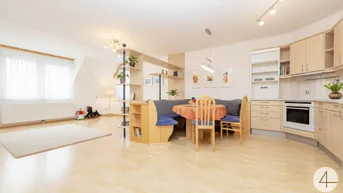 Expose Dachgeschosswohnung mit Balkon in ruhiger aber zentraler Lage! Bahnhofsnähe