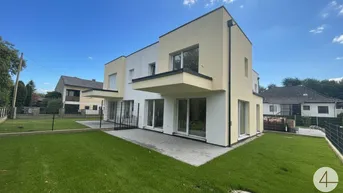 Expose Top-Neubau in Markgrafneusiedl: 5-Zimmer-Ziegelhaus mit Eigengarten, Balkonen 2 Stellplätze – schlüsselfertig!