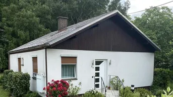 Expose Sonniger Bungalow mit Baupotential in Aussichtslage von Weidling