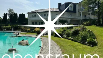Expose Villa auf großem Parkgrundstück am Wörthersee: 8 Zimmer, Aufzug, Aussenpool, Pferdekoppel mit Pferdestall.