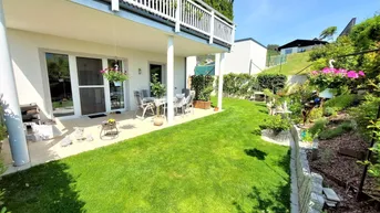 Expose Miete. Neuwertige Wohnung mit Terrasse und Garten in Seeboden. Tiefgarage.