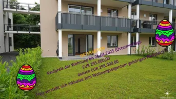 Expose ERSTBEZUG: 2 Zimmer Wohnung mit Garten in Villach. Zentrumsnah und ruhig.