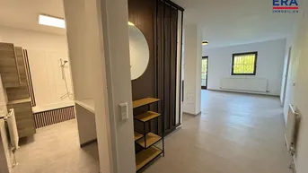 Expose Modern sanierte 2-Zimmer-Mietwohnung mit Terrasse, Garten &amp; Grünblick in Lanzendorf – ruhige Lage