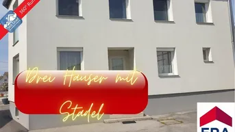 Expose Wildendürnbach KAUF - 3 Häuser im Verbund mit Stadel
