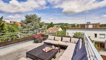Expose Wunderschöne Maisonette-Wohnung mit einer Panorama-Dachterrasse nahe Wienerwald!