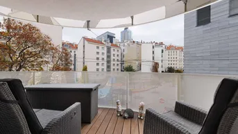 Expose ‼️ Preisreduktion ‼️ Exklusive Luxuswohnung mit Garage im Herzen von Wien (1020) – Vollmöbliert!