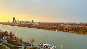 Expose PROVISIONSFREI! Wohnen mit Weitblick – Panorama über die Donau aus dem 27. Stock!