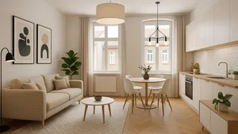 Expose ERSTBEZUG nach Generalsanierung – Charmante 2-Zimmer-Altbauwohnung mit ca. 56 m² Wohnfläche