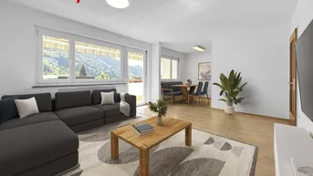 Expose Modernisierte 3-Zimmerwohnungmit Bergpanorama in Top-Lage