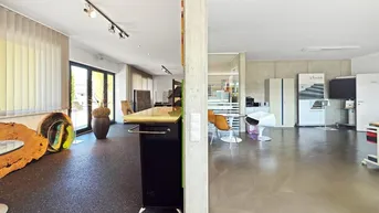Expose Betriebsgebäude mit Halle, Büro und eleganter Penthousewohnung