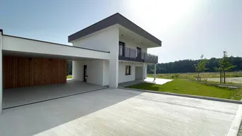 Expose Architektenhaus in idyllischer Ruhelage mit Doppelcarport