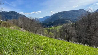 Expose MARIAZELL - sonniger Bergblick - Grundstück, unweit entfernt vom Zentrum unseres schönen Mariazells!
