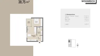 Expose Leistbare Starterwohnung - Kleine 2 Zimmerwohnung mit Loggia