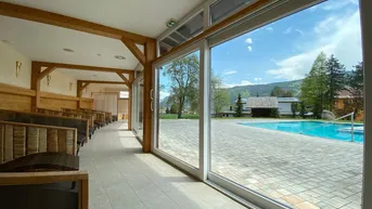Expose Bodensdorf am Ossiachersee: besondere 2-ZI-Dachgeschoss Wohnung mit Balkon, allgemein XL SPA &amp; Pool