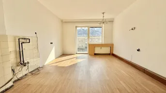Expose Villach - nähe Klinikum: sanierungsbedürftige Wohnung mit MINI-Balkon
