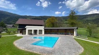 Expose Bodensdorf am Ossiachersee: besondere 2-ZI-Dachgeschoss Wohnung mit Balkon, allgemein XL SPA &amp; Pool