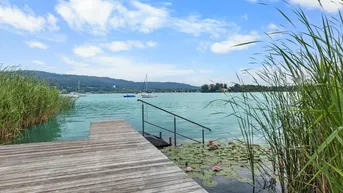 Expose Klagenfurt-Maiernigg: 4-ZI-Seewohnung mit einzigartiger Aussicht, XL-Terrasse, Seezugang &amp; 2 Garagen