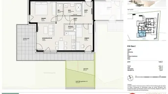 Expose Leben in IGLS - Top W 08: Stylische 3-Zimmer-Terrassen-Gartenwohnung