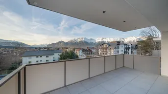 Expose Erstbezug mit Panoramablick: 3-Zimmer-Dachgeschosswohnung in Igls