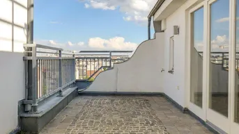 Expose Dachterrassenmaisonette mit Fernblick in repräsentativem Stilaltbau - ziwschen Mariahilfer Strasse und Naschmarkt