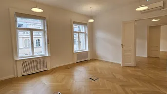 Expose Wünderschönes 180m2 Altbaubüro im repräsentativem Stilaltbau - direkt auf der Kärntnerstrasse - Nähe Stephansplatz