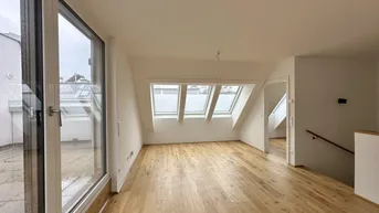 Expose 2-geschoßige DG-Wohnung mit Terrasse - U1-Nähe - provisionsfrei