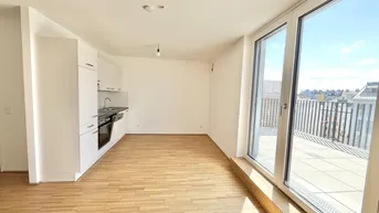 Expose Moderne 1-Zi -Wohnung mit großüziger Terrasse - nahe Millennium City (provisionsfrei)