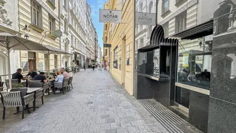 Expose Shopfläche Naglergasse | ehemaliger Juwelier