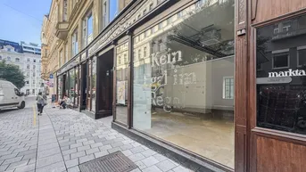 Expose 370m² Geschäftsfläche in sehr guter Frequenzlage - Nähe Mariahilfer Straße - U3 Neubaugasse