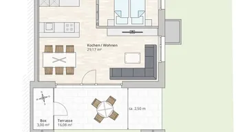 Expose 3-Zimmer-Gartenwohnung (TOP 5) in Rankweil-Brederis, Korngasse 5