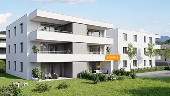 Expose 2-Zimmer-Gartenwohnung (TOP 3) in Feldkirch-Altenstadt, Rebbündten 17