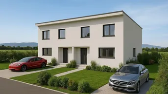 Expose Elegante Wohnoase mit Garten und Terrasse - vollunterkellert - 2 PKW Stellplätze - Erstbezug!