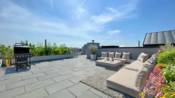 Expose PROVISIONSFREI - NEUBAU |Klimatisiert | 4-Zimmer | Exklusive Neubau-Dachgeschosswohnung mit imposantem Dachterrassentraum mit Anninger-Blick im Zentrum Guntramsdorfs