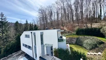 Expose Modernes Ensemble (2 Villen - eine mit Lift) ideal für Mehrgenerationenfamilie in selten schöner Lage - Stadtrand Süd