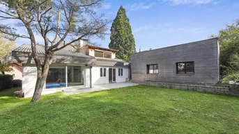 Expose Exklusive Villa mit Nebengebäude in Gießhübl – Wohnen, Arbeiten &amp; Wellness in Premiumlage