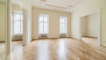 Expose Wunderschöne 7-Zimmer-Wohnung mit Balkon in ausgezeichneter Lage, Nähe Schottentor