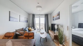 Expose Möblierte 2-Zimmer Wohnung mit großer Loggia, Nähe U2 Donaumarina