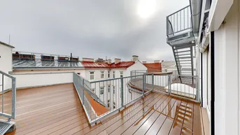 Expose ERSTBEZUG! Exklusive 2-Zimmer Dachgeschosswohnung, Nähe U6- Alser Straße und AKH