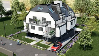 Expose Erstbezug! 3-Zimmer Dachgeschosswohnung mit zwei Dachterrassen, Nähe Oberes Mühlwasser