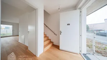 Expose Helle 3-Zimmer Maisonette mit Garten und Balkonen, Nähe Alte Donau