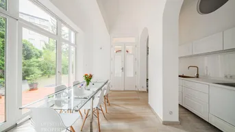 Expose Luxuriöse Gartenwohnung in Stilaltbau – Grünes Refugium im Herzen von 1080 Wien