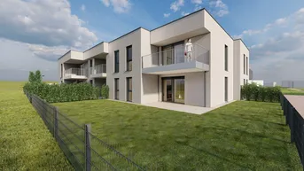 Expose MODERNE NEUBAUWOHNUNG MIT LOGGIA UND EIGENGARTEN