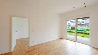 Expose Großer Garten: Moderne Erdgeschosswohnung mit Tiefgaragenplatz ab sofort verfügbar!