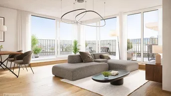 Expose AM FLIEGENSPITZ - Penthouse-Wohnung | 4 Zimmer mit Rundum-Terrasse | Modern &amp; Nachhaltig | Provisionsfrei!